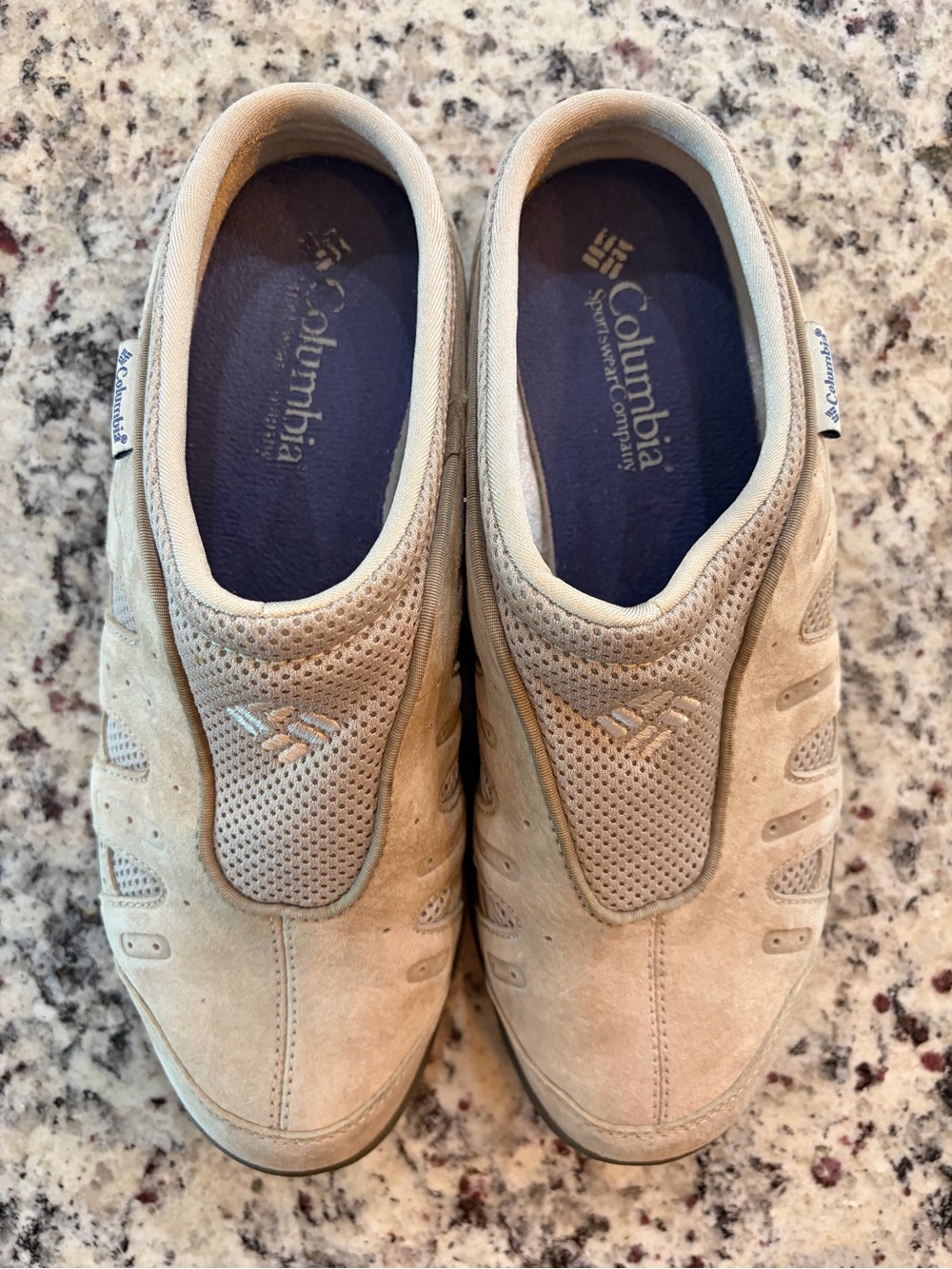 Columbia Women’s Vintage Slip-On Casual Shoe in Tan